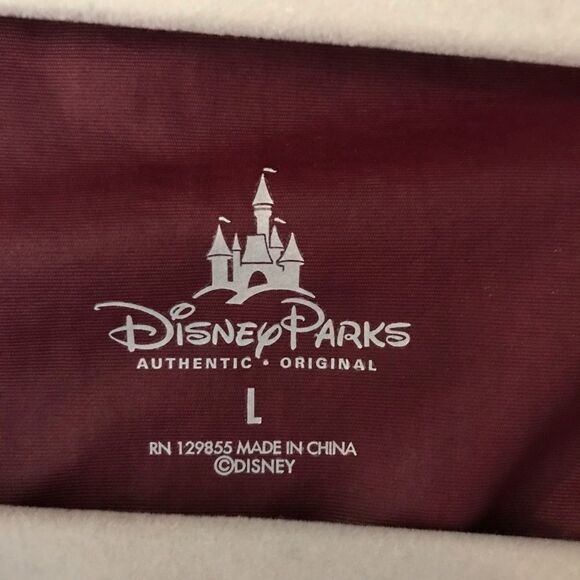 Walt Disney World VINTAGE Burgundy track jacket - Picture 3 of 4
